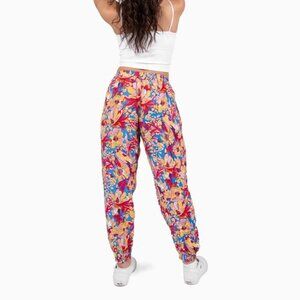 Miami Print Jogger Harem Pant Unisex Skateboard Yoga Travel Drawstring Bungalow